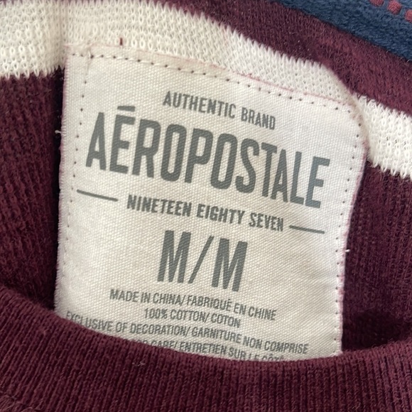 ❤️ AEROPOSTAL Lightweight Sweatshirt Size M - Picture 4 of 5